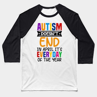 Autism awareness day April 2 Baseball T-Shirt